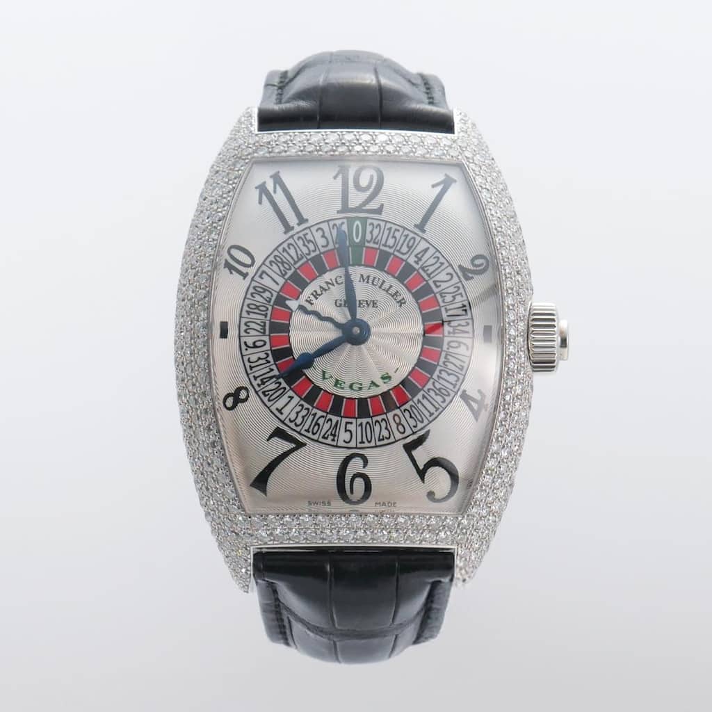 Franck Muller Vegas Casablanca Watch - White Gold Vegas