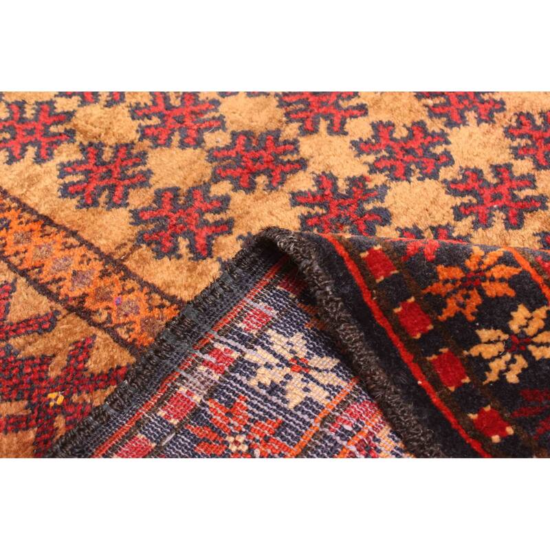 ECARPETGALLERY Hand-knotted Teimani Brown Wool Rug - 2'10 x 5'4