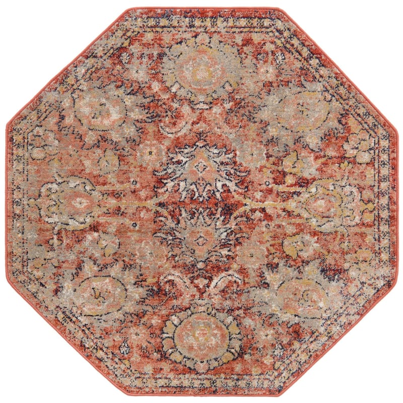 Traditional Nixa Collection Area Rug