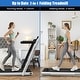 preview thumbnail 5 of 59, 2-in-1 Electric Motorized Health and Fitness Folding Treadmill with Dual Display and Bluetooth Speaker