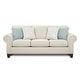 preview thumbnail 2 of 3, Bates Nickel Light Grey Queen Traditional Sleeper Sofa