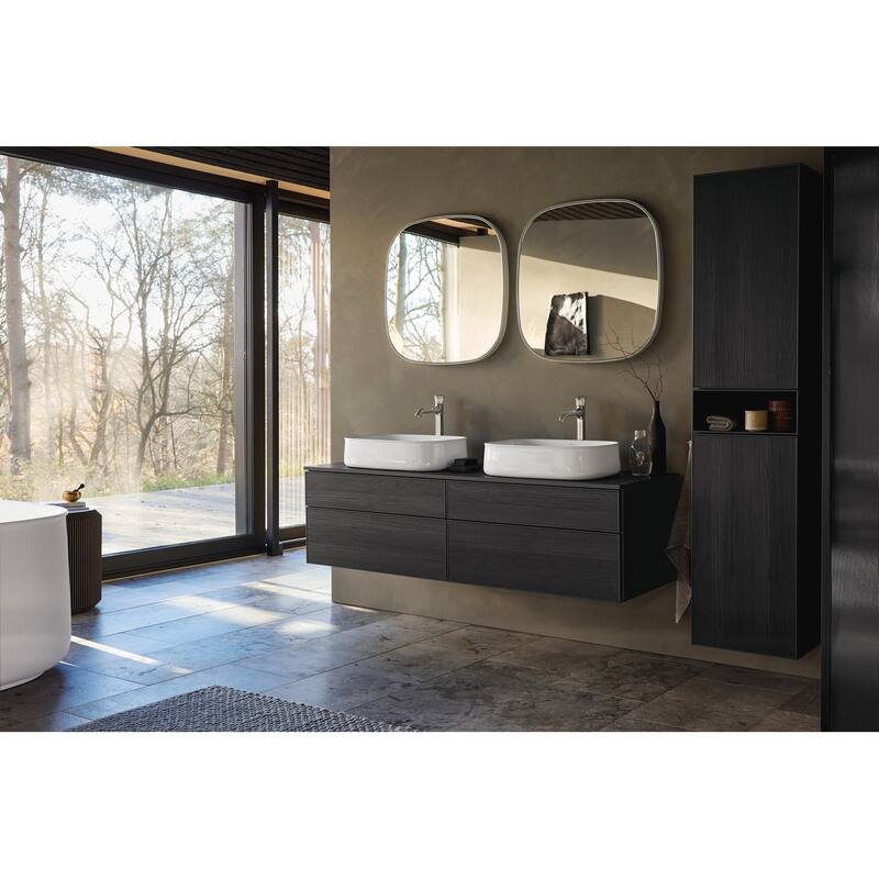 Duravit 237355-1HOLE Zencha 15" Ceramic Vanity Top