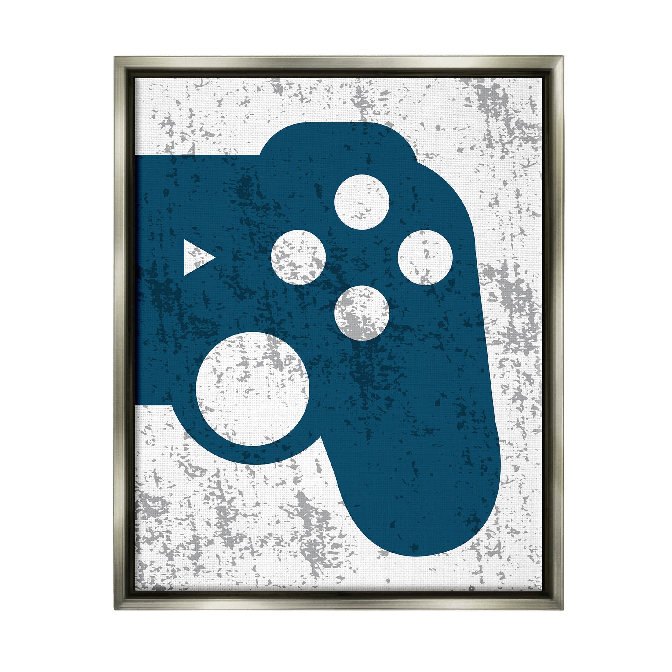 Stupell Industries High Score Pixel Style Gaming Controller Typography  Framed Wall Art, Design By Victoria Barnes