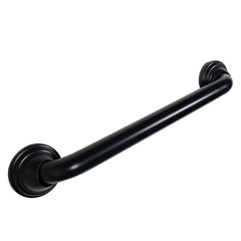 Decorative Shower Grab Bar - 16" Non-Slip Bathroom and Household Handicap Safety Bar