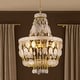 preview thumbnail 2 of 8, Rennnsan 3-Light Bohemian Coastal Capiz Shell Chandelier for Soft Glow Dining & Living Spaces - 3 Light