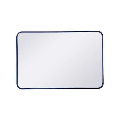 Elegant Lighting MR802436 Evermore 24" W x 36" H Rectangular Framed