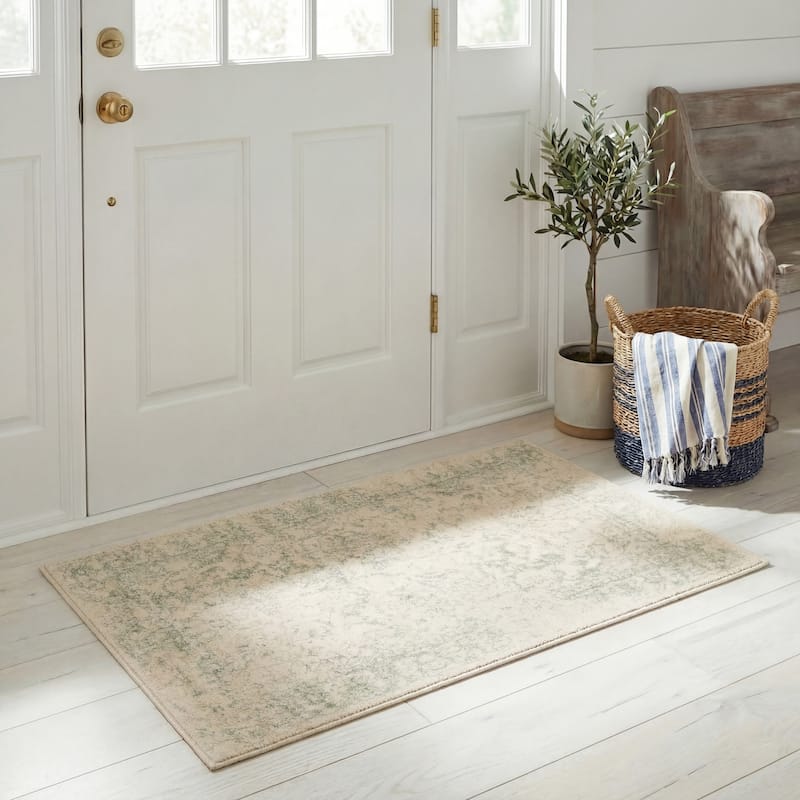 SAFAVIEH Adirondack Riin Rustic Shabby Chic Distressed Rug
