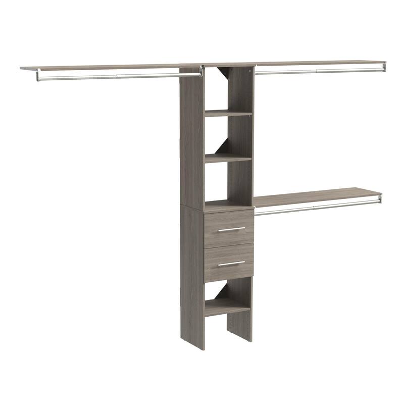 ClosetMaid SuiteSymphony Modern 2-Drawer 16-Inch Tower Closet Organizer