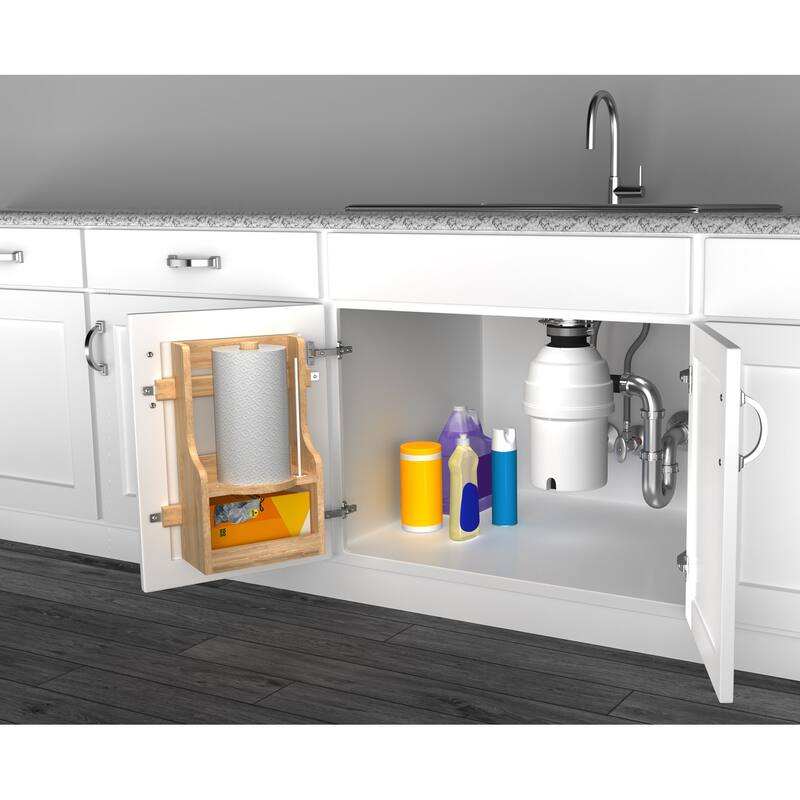 Rev-A-Shelf 4SBPT-18-1 Wood Classics 13-1/2"W Door Mount Under Sink
