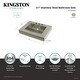 preview thumbnail 2 of 0, Kingston Brass Kingston Commercial 31-Inch Stainless Steel Bathroom Sink