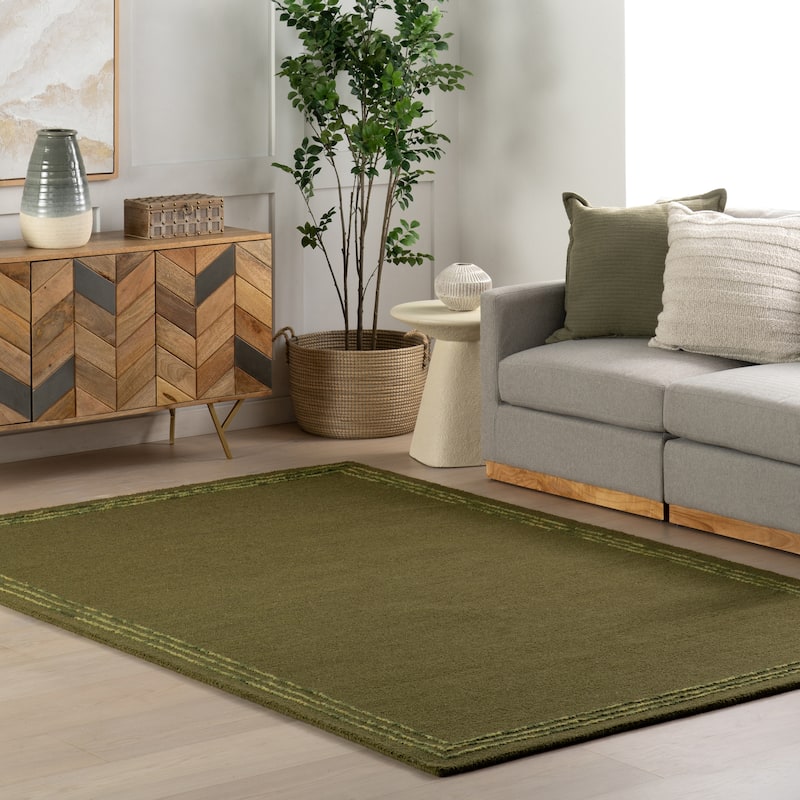 Nuloom Juliette Roan Bordered Wool Rug