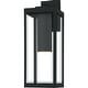 preview thumbnail 5 of 3, Earth Black LED Outdoor Wall Lantern from the Westover Collection