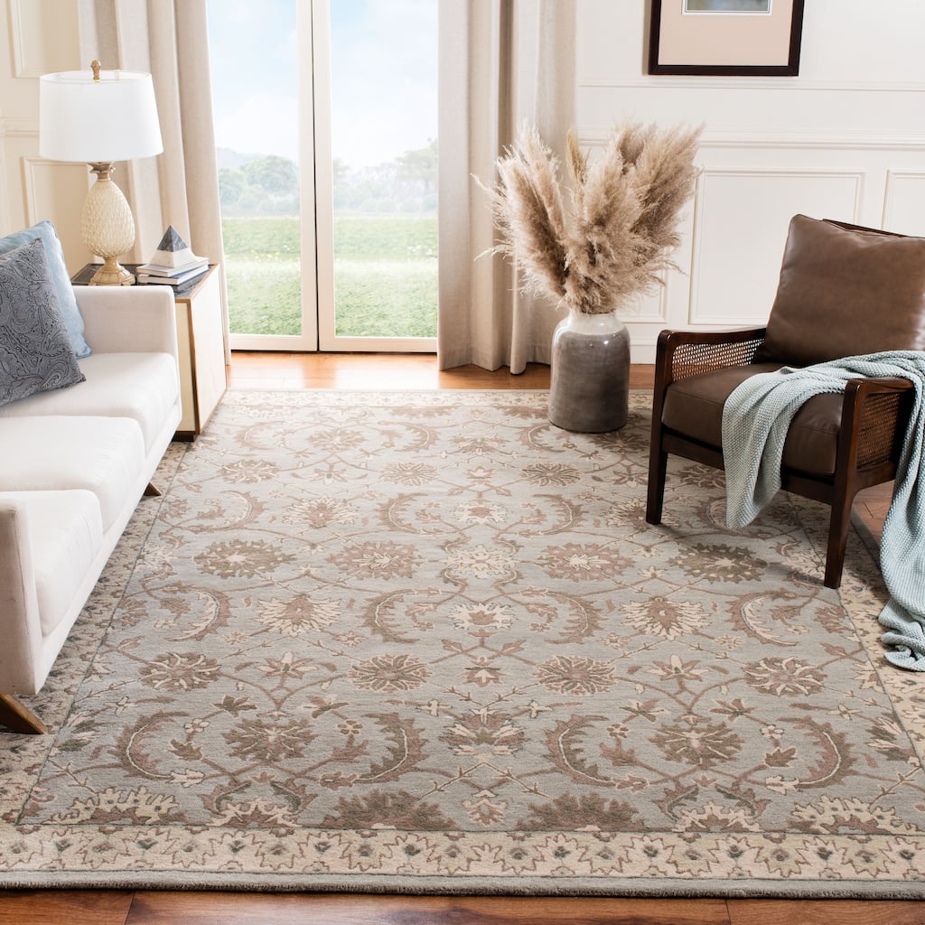 SAFAVIEH Handmade Heritage Taj Mahal Traditional Oriental Wool Rug