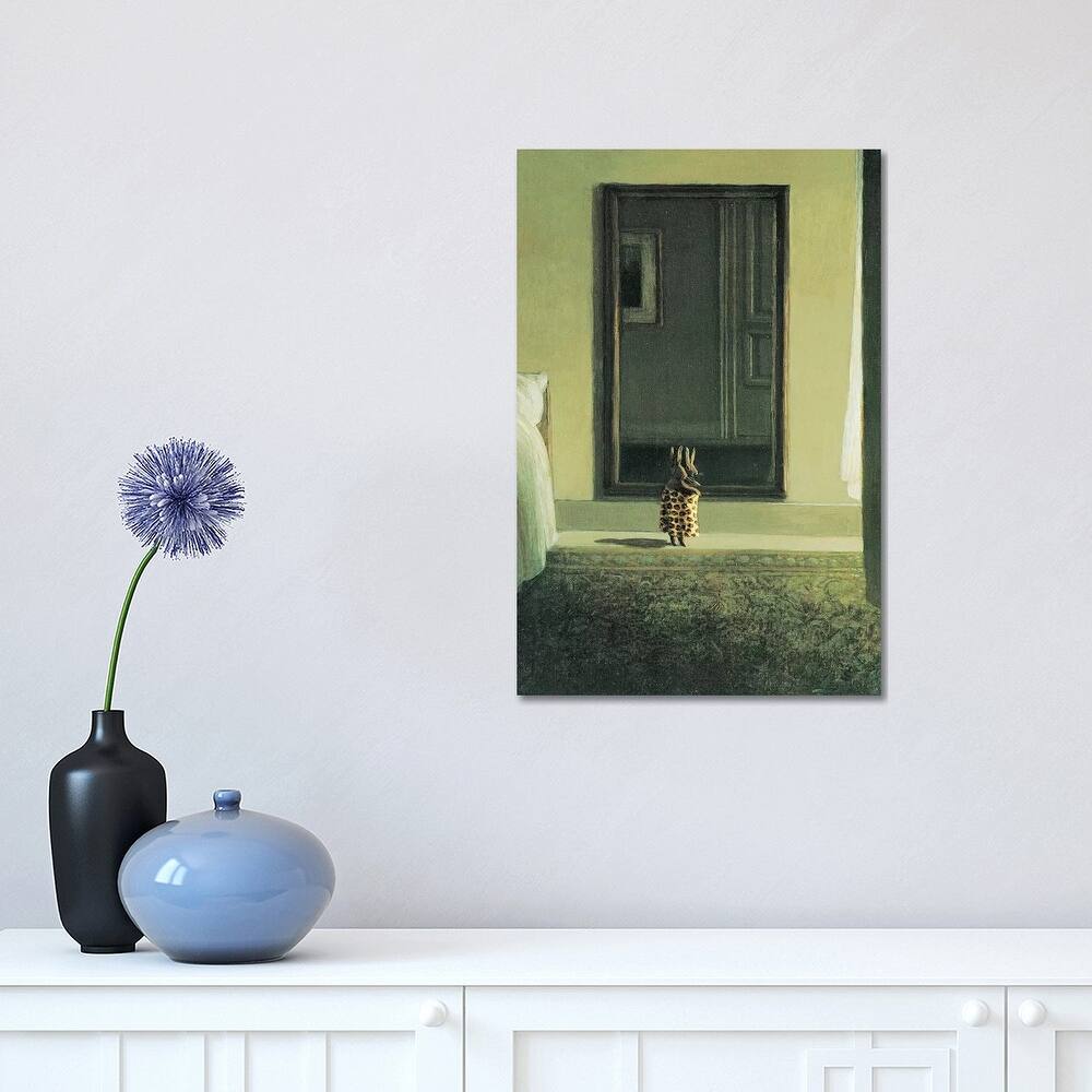 iCanvas "Tiger Rabbit" by Michael Sowa Canvas Print