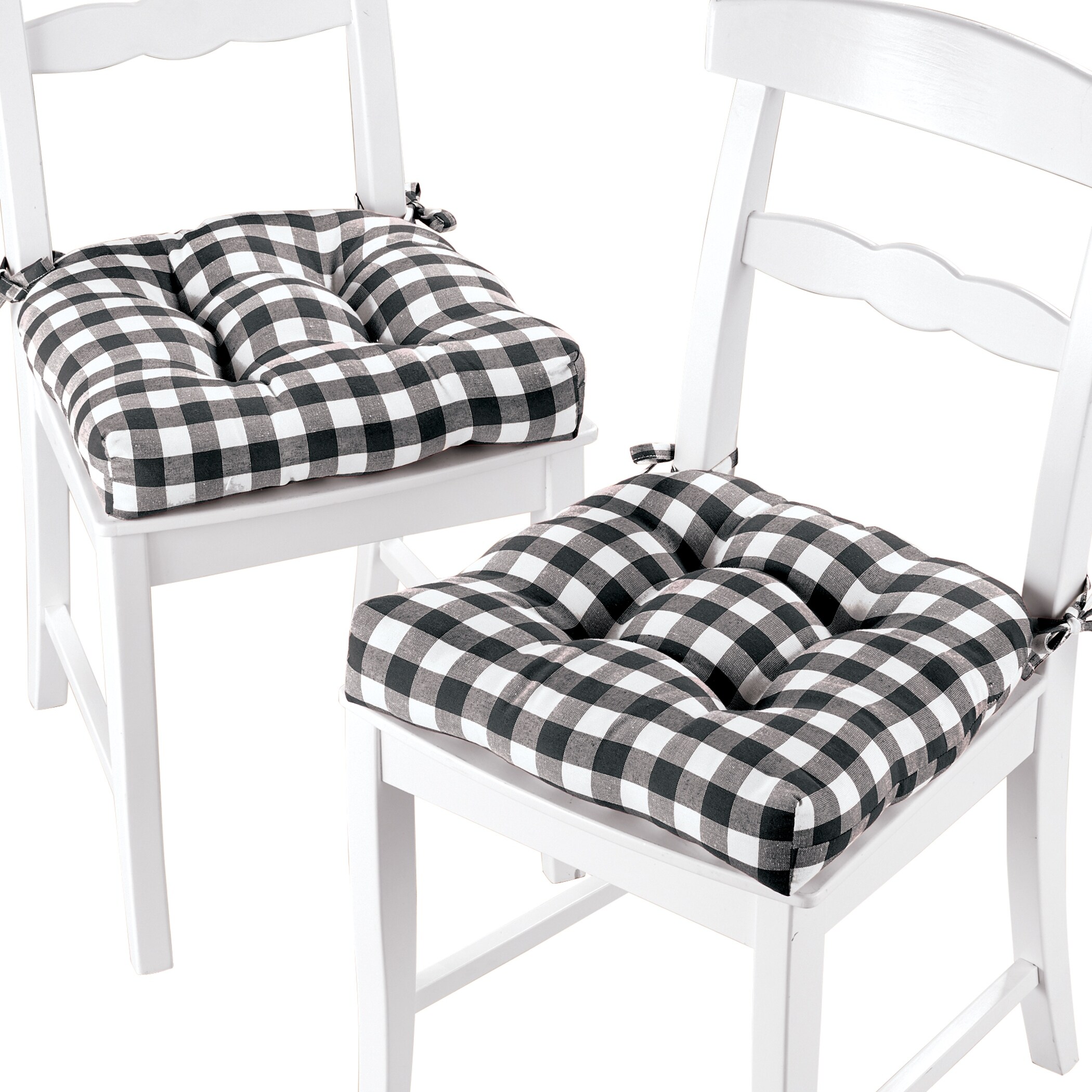 Buffalo plaid shop patio cushions