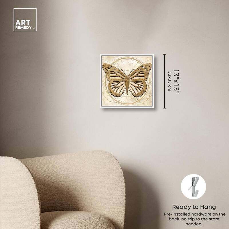 Astro Fluttering Wings Canvas by Art Remedy