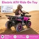 preview thumbnail 19 of 18, Gymax Electric ATV for Kids 24V 4-Wheeler Ride on Toy w/ Slow Start