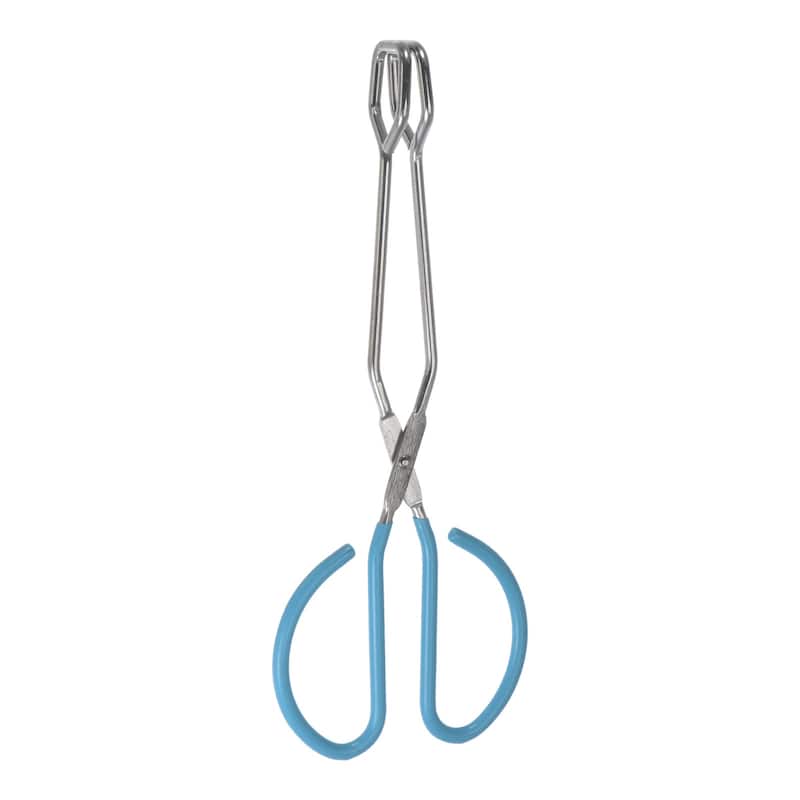Stainless Steel Scissor Tongs 11" Barbecue Grilling Tongs with Handle