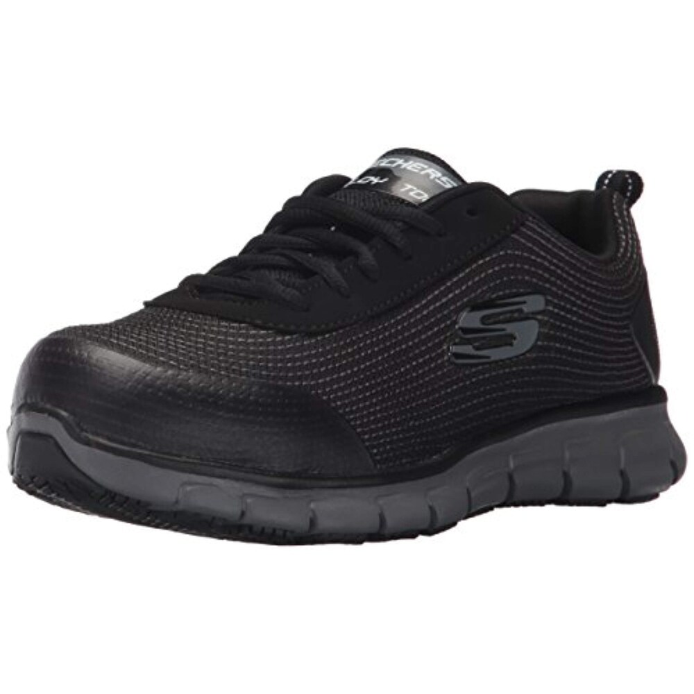 skechers black shoes ladies