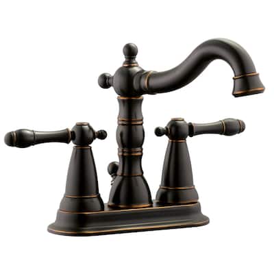 Design House 1.5 GPM Centerset Bathroom Faucet - Includes Metal Pop-Up