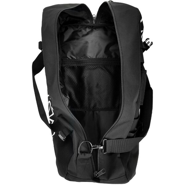 black gym backpack