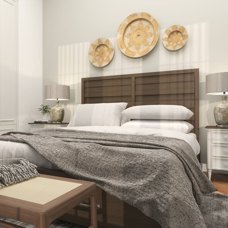 Light Brown Palm Tree Traditional Wall Decor Abstract (Set of 3)