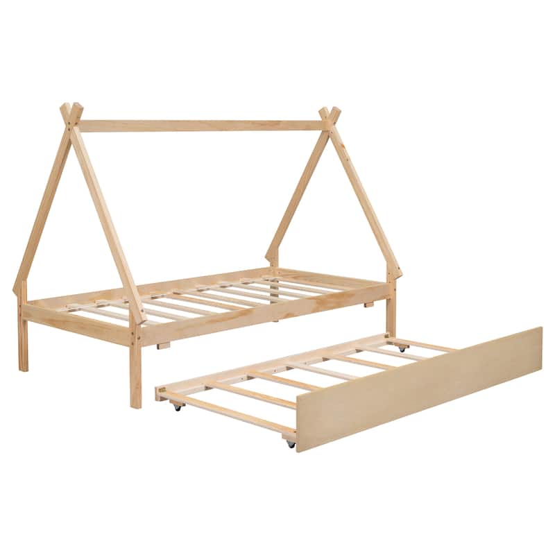 Twin size Tent Floor Bed