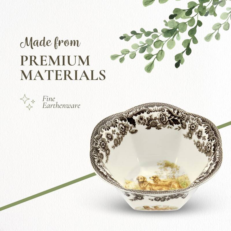 Spode Woodland 6 in Nut Bowl Assorted Animal - 6 Inch