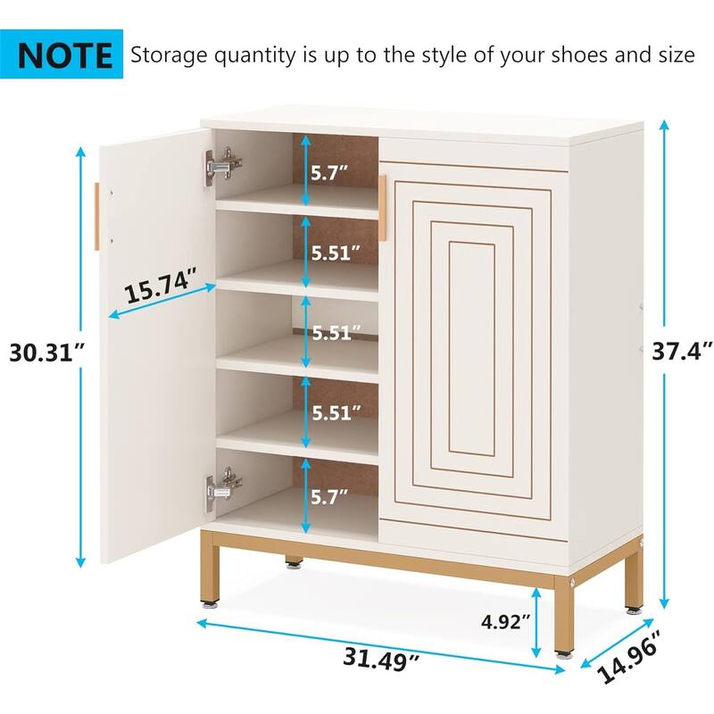 Elegant Shoe Storage Cabinet