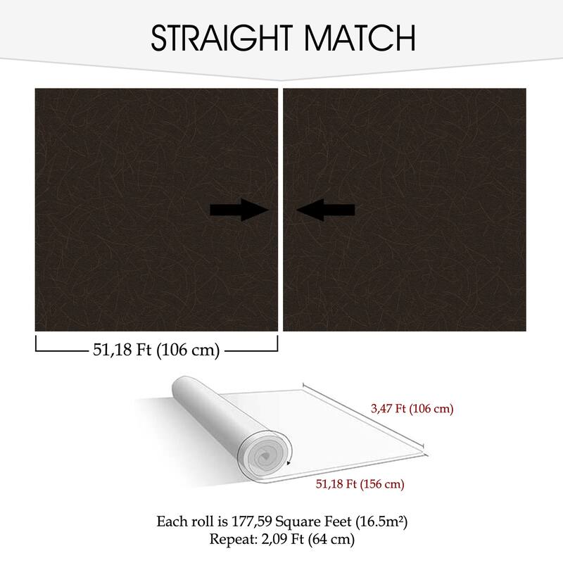 SUSSEXHOME Removable Wallpaper-Waterproof, Strippable, Light Resistance & Cleanable Wall Paper Roll-Wallpaper-Scratch