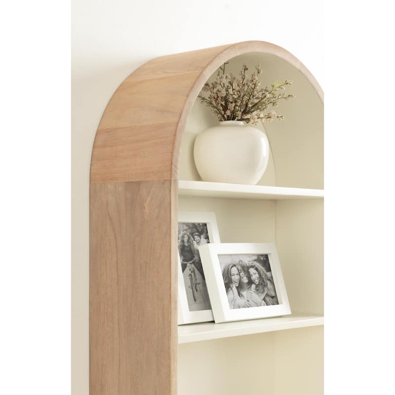 Kate and Laurel Arcott Arch Wall Shelf