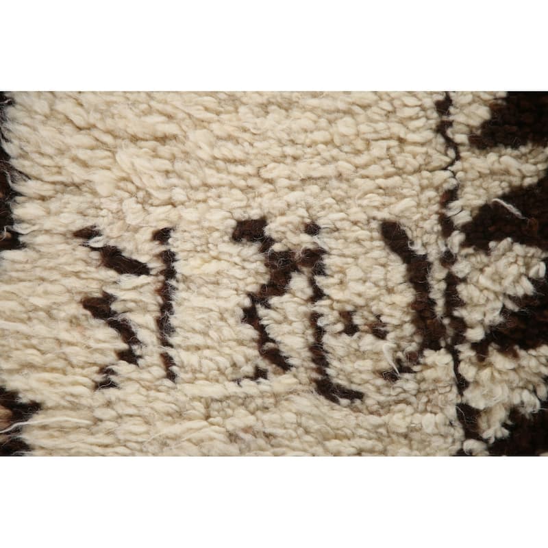 Anatolian Oriental Runner Rug Hand-knotted Natural Dye Wool Carpet - 3'7"x 11'2"