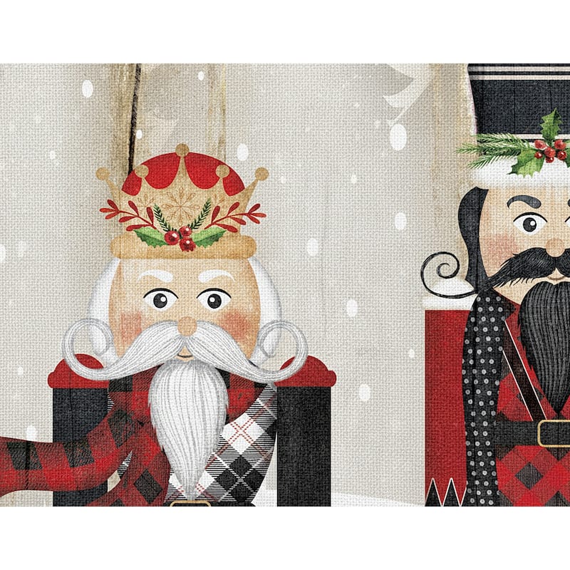 Nutcracker Christmas Shower Curtain