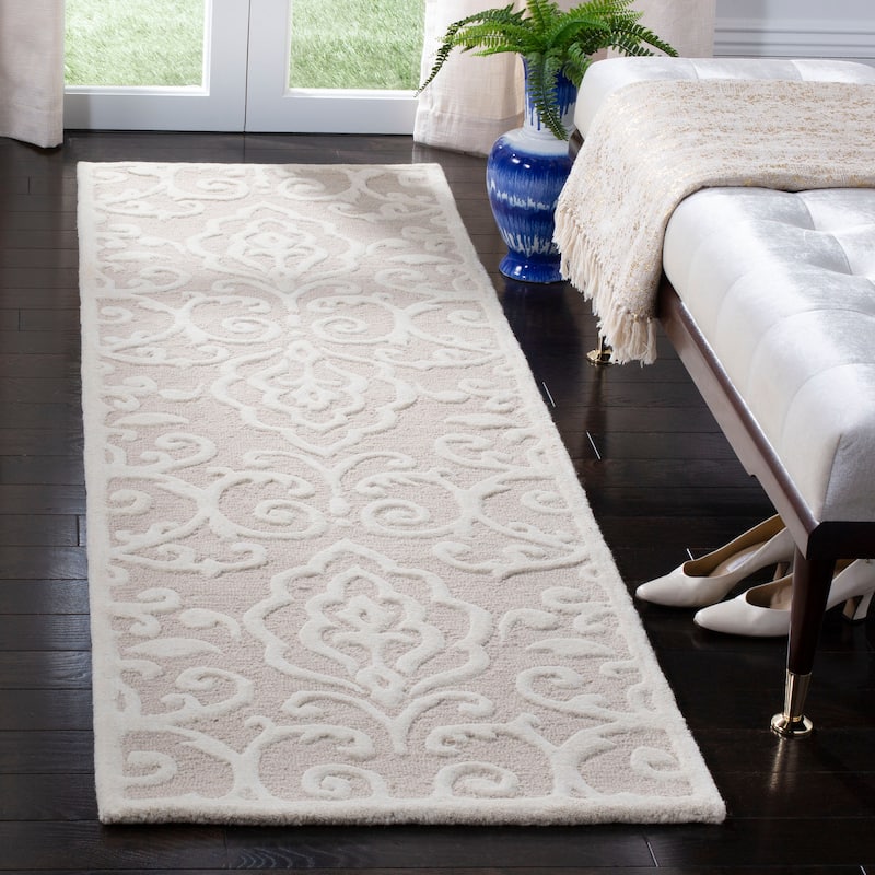 Martha Stewart by SAFAVIEH, Handmade Marais Wool Rug - 2'3" x 8' Runner - Fledgling