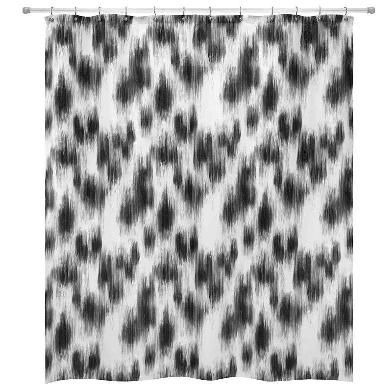 Nicole Miller Sydney Shower Curtain & Hook Set