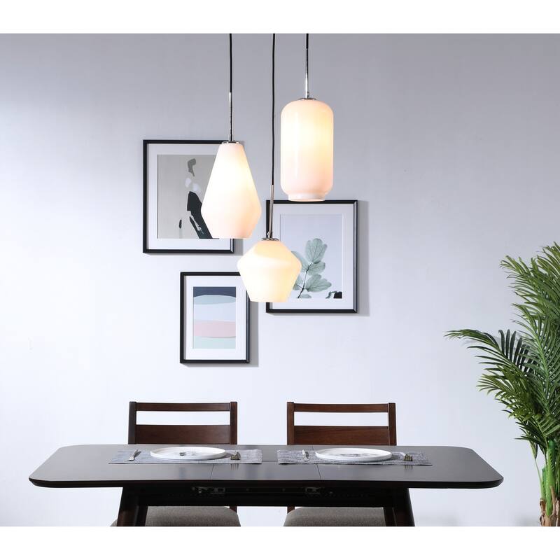 Gerald Glass 3-light Pendant