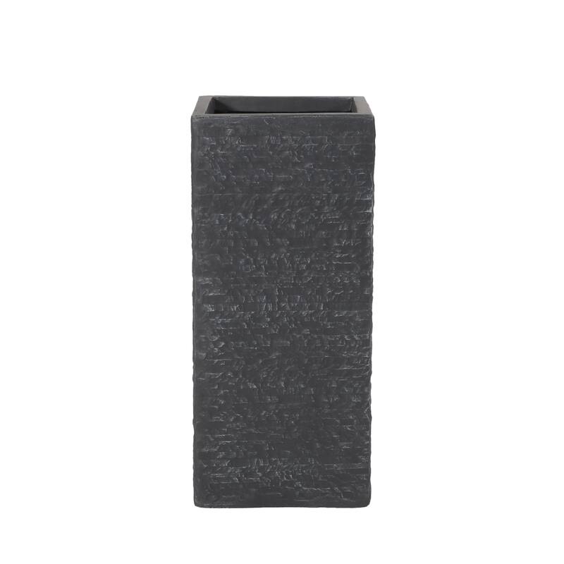 Modern Handmade Concrete Planter, Outdoor-Resistant, Stylish Design