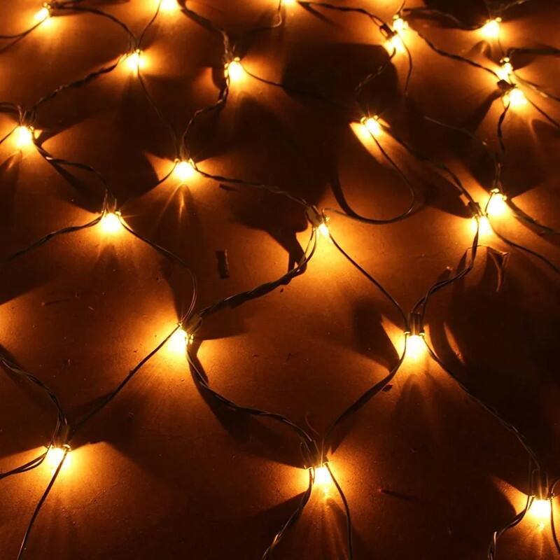Warm White Net Christmas Lights