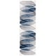 preview thumbnail 74 of 90, SAFAVIEH Hollywood Mergita Mid-Century Modern Abstract Rug 2'3" x 8' Runner - Ivory/Blue