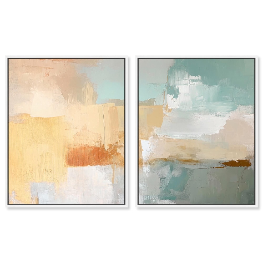 Muted Melody II Canvas Set of 2 by Art Remedy