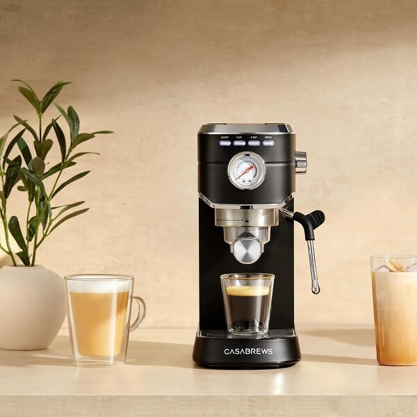 CASABREWS CM5418 Espresso Machine 20 Bar with Milk Frothing Steam