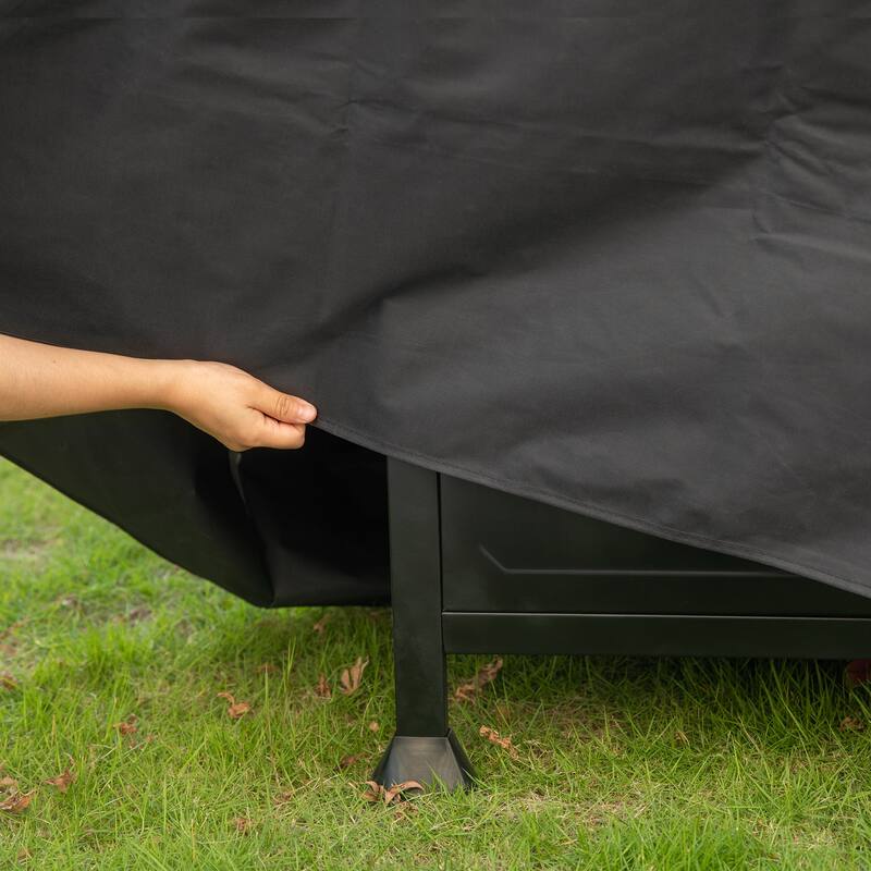 Royal Gourmet 58" Oxford Polyester Cover, Water Resistant, Black