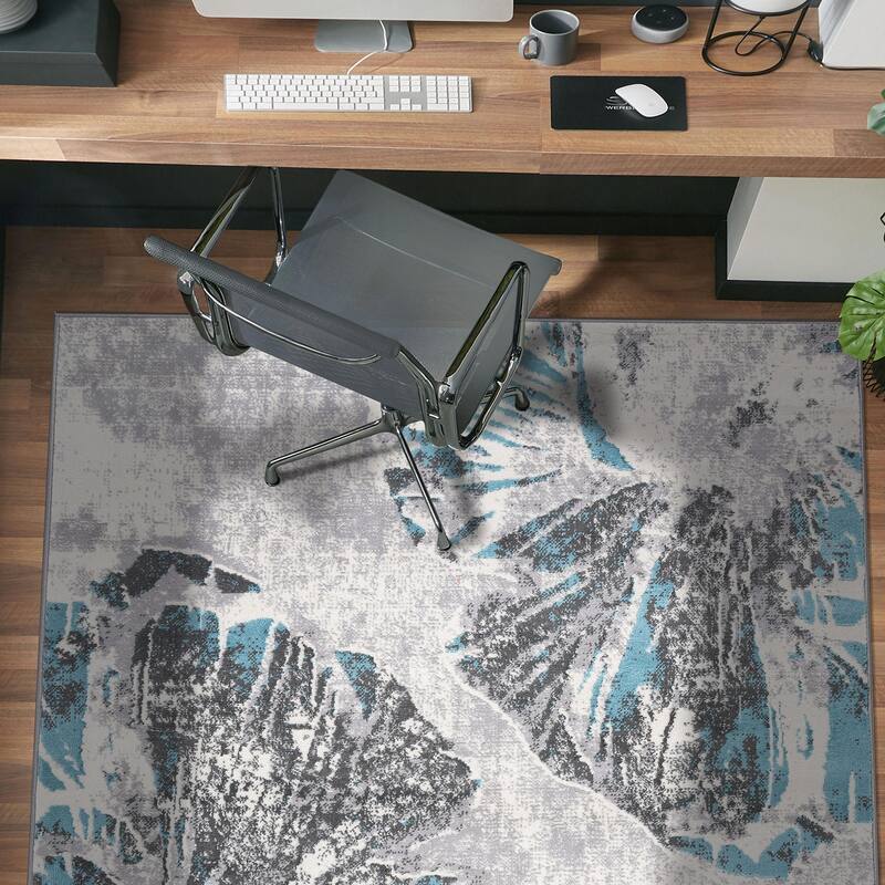 World Rug Gallery Contemporary Floral Area Rug