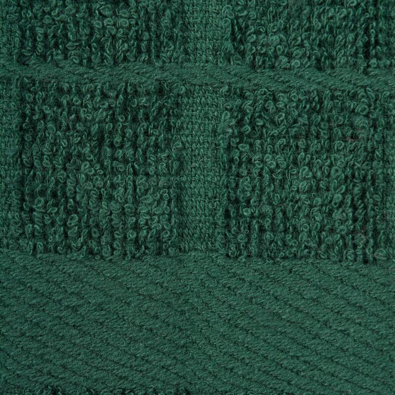DII Solid Windowpane Terry Dishcloth Set of 6