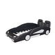 preview thumbnail 7 of 22, Twin Size Race Car-Shaped Platform Bed with Wheels