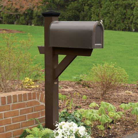 Highwood Eco-friendly Hazleton Mailbox Post