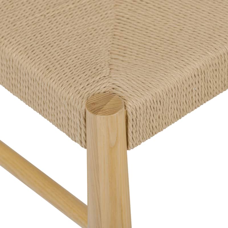 Poly and Bark Calgary Dining Chair in Natural