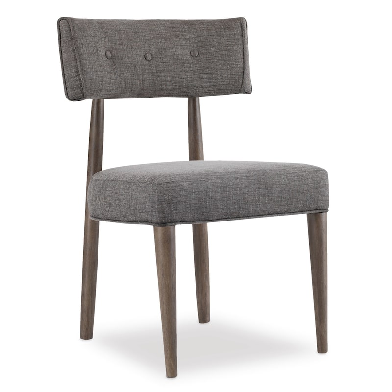 Hooker Furniture Curata 20"W Upholstered Mid-Century Modern Side
