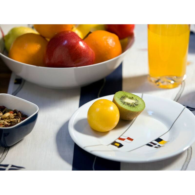 Regata Non-Slip Dessert Plate - Set of 6