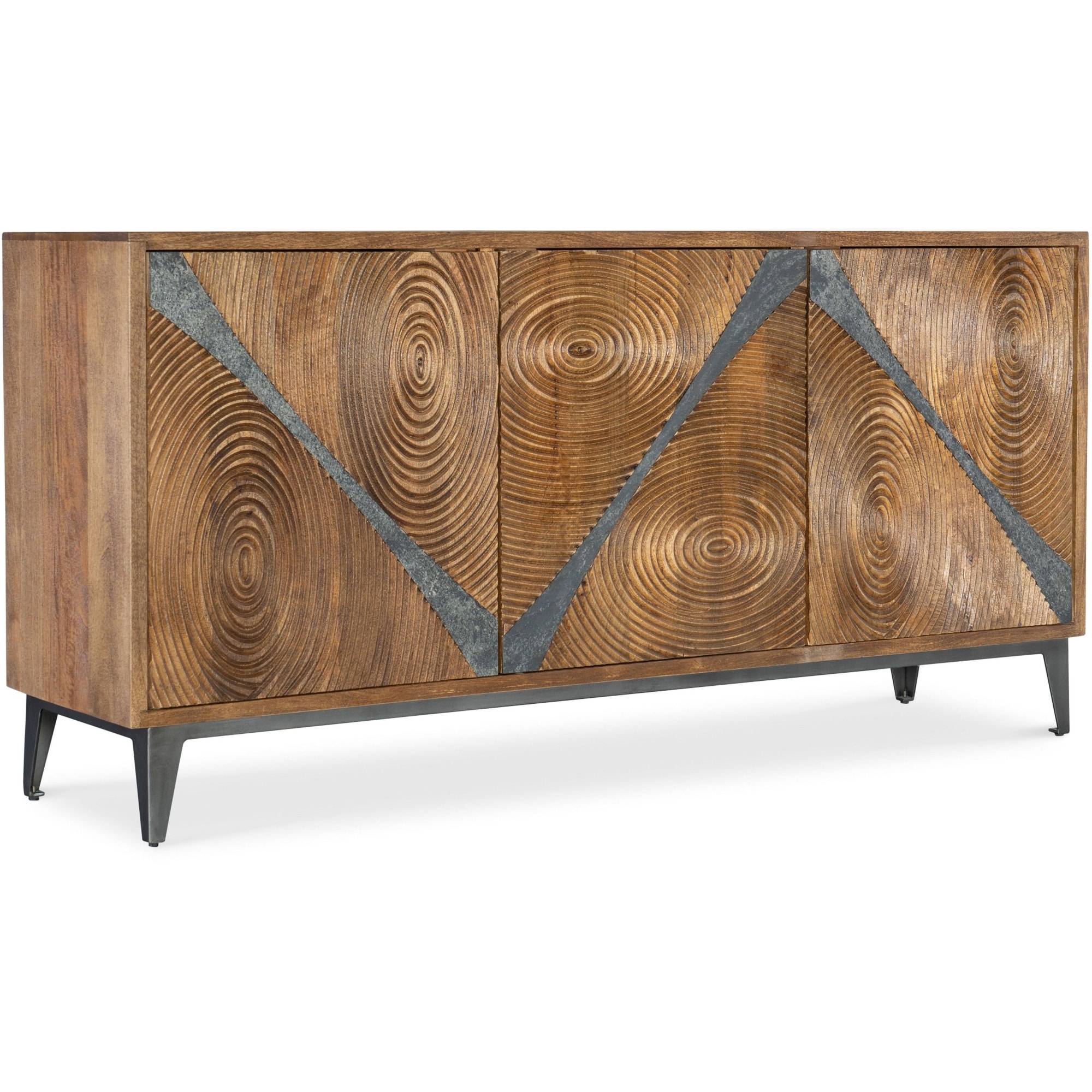 Hooker Furniture 7228-85076-85 Vortex 69" Wide Mango Accent Cabinet